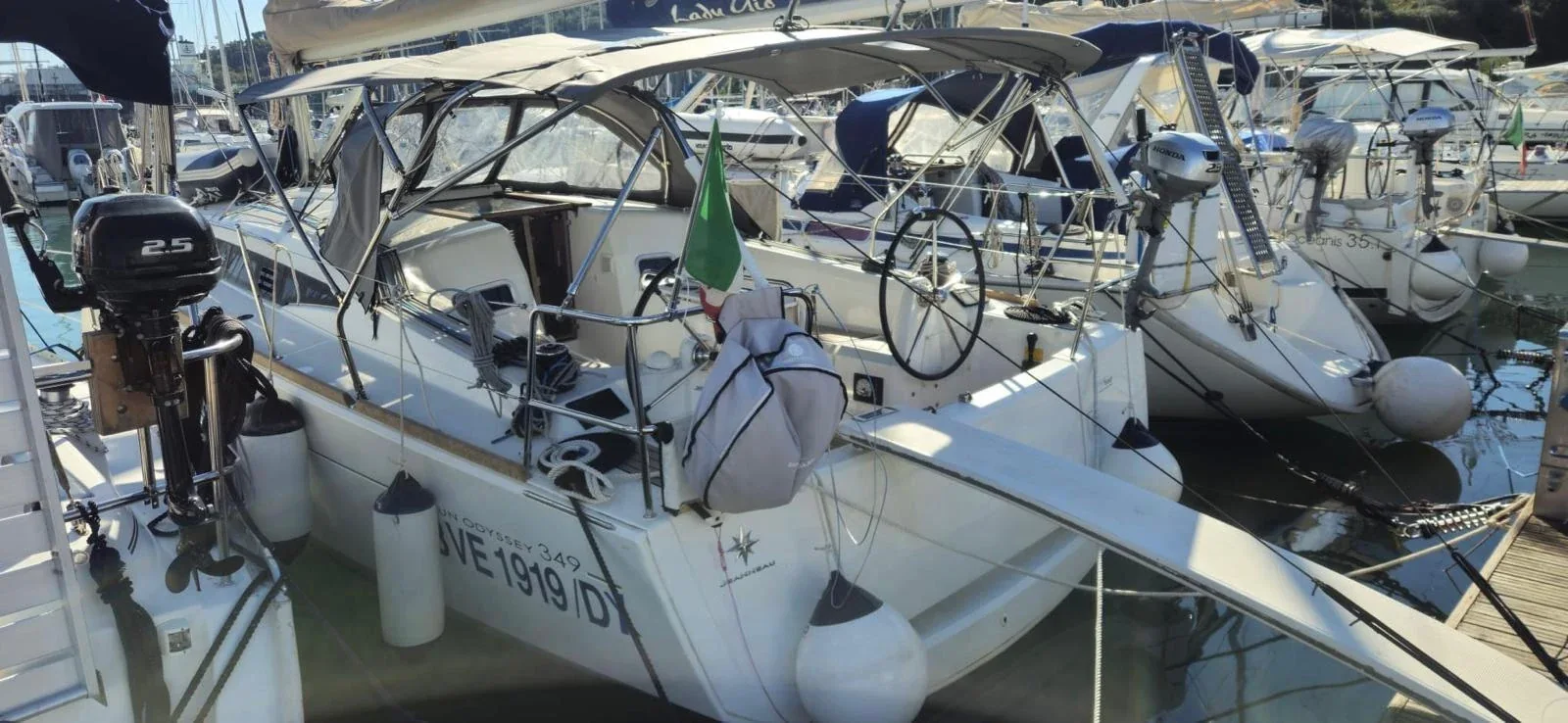Yacht JEANNEAU Sun Odyssey 349 - Anatema - Foto 1