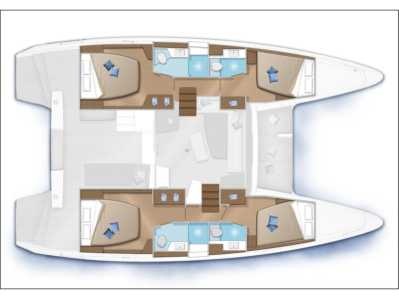 Yacht LAGOON 42 - BYC Salvador - Foto 1