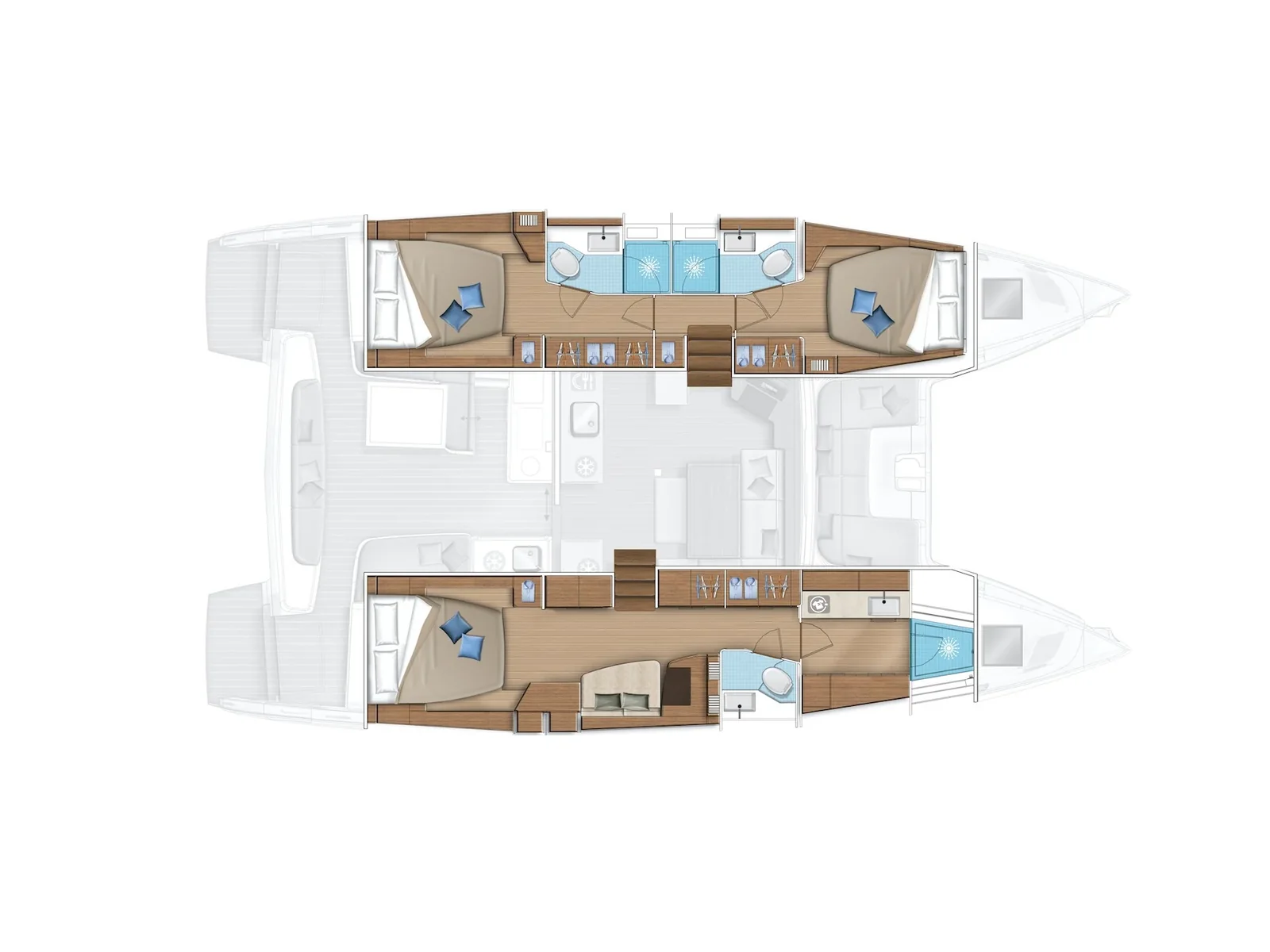 Yacht LAGOON 46 - BYC Paraty - Foto 1