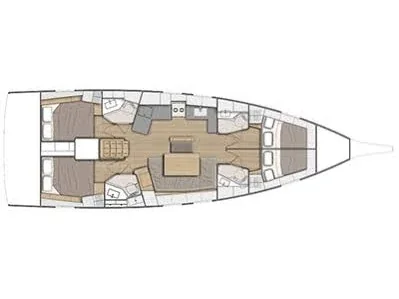 Yacht BENETEAU Oceanis 46.1 - July - Foto 1