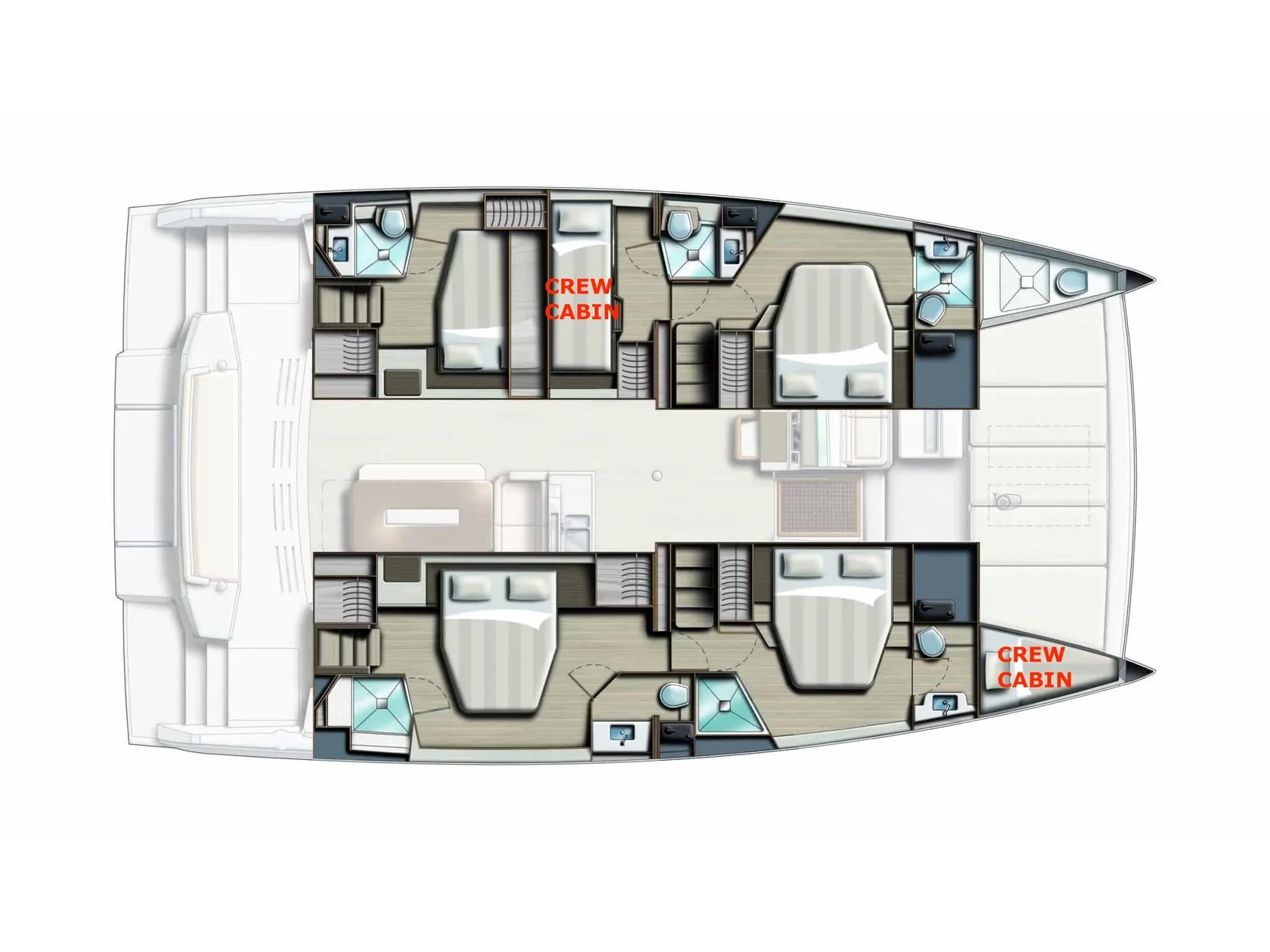 Yacht CATANA Bali 4.8 - Silver Dolphin - Foto 1