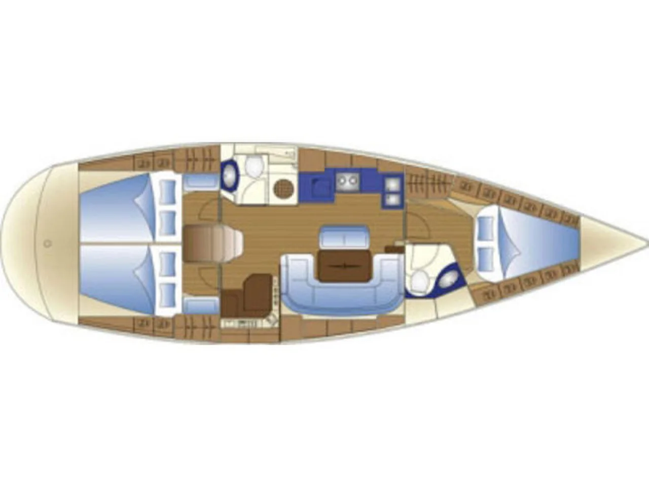 Yacht BAVARIA 42 Cruiser - Pošip - Foto 3