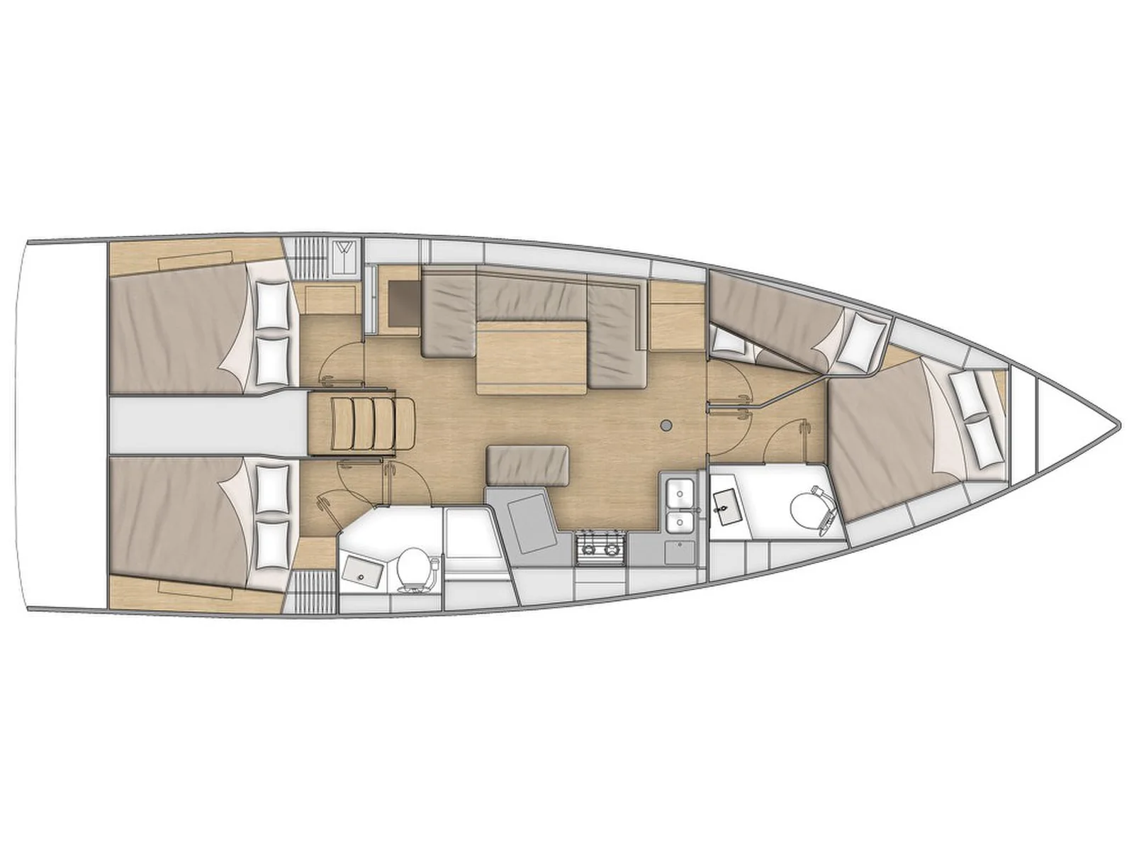 Yacht BENETEAU Oceanis 40.1 - Aurora - Foto 1