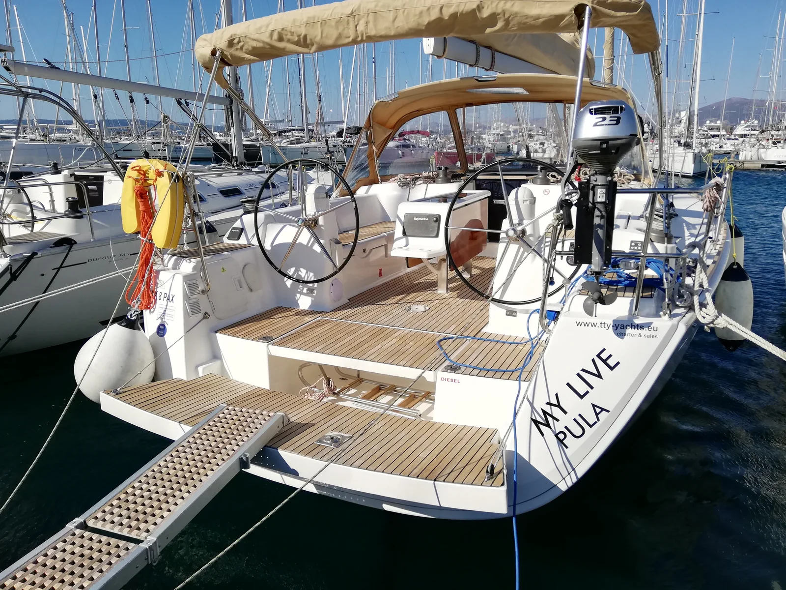 Yacht DUFOUR 450 Grand Large - My Life - Foto 1
