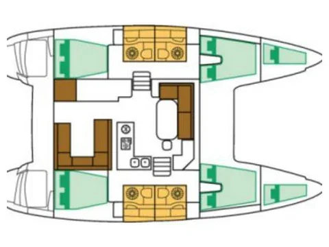 Yacht LAGOON 400 S2 - Sunshine - Foto 1