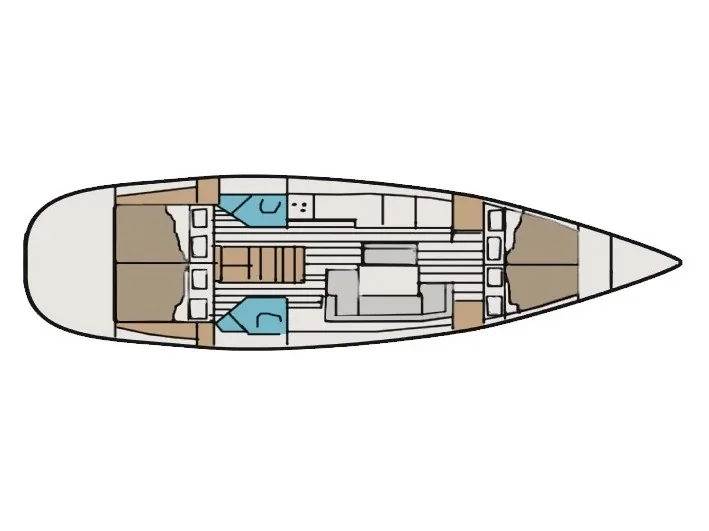Yacht JEANNEAU Sun Odyssey 44i - Alcor - Foto 1