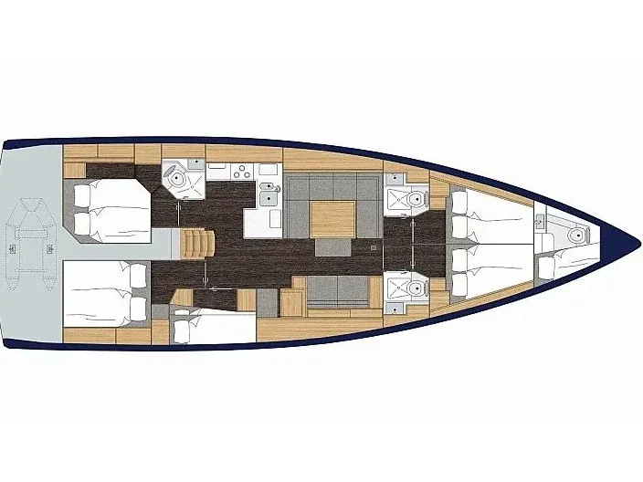 Yacht BAVARIA C50 - Amaltheia - Foto 1