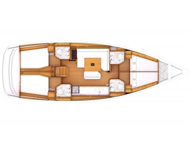 Yacht JEANNEAU Sun Odyssey 479 - Azzurra - Foto 1