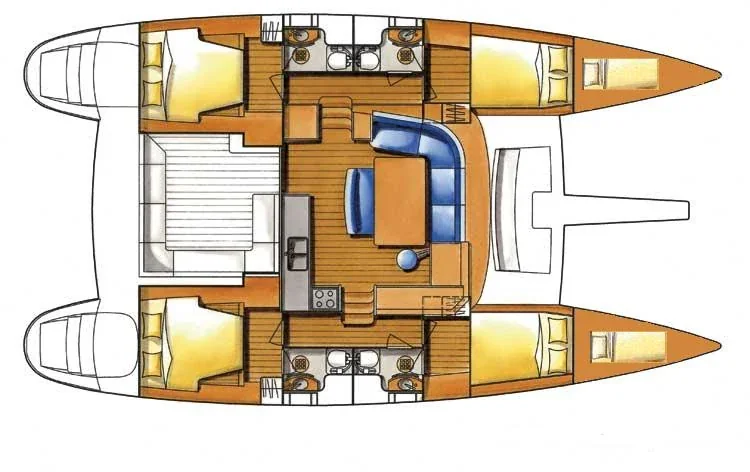 Yacht LAGOON 450 F - Oscar V - Foto 3