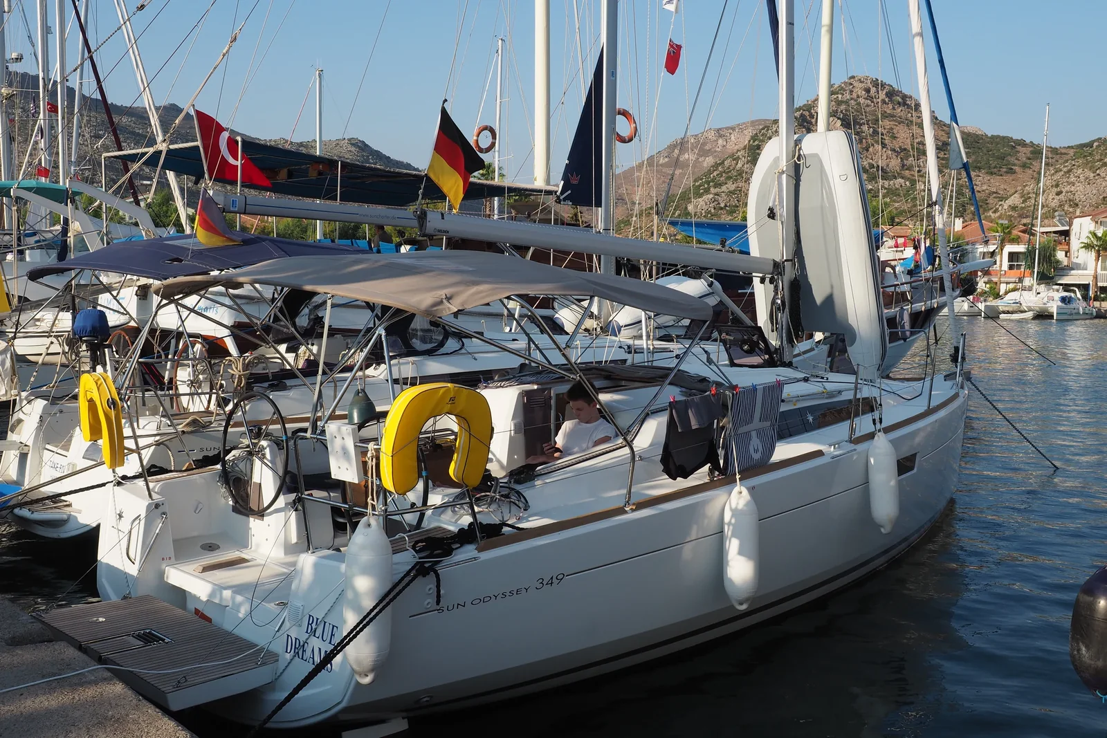 Yacht JEANNEAU Sun Odyssey 349 - Blue Dreams - Foto 1
