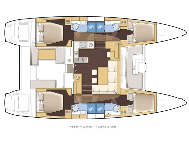 Yacht LAGOON 450 - Double Trouble II - Foto 1