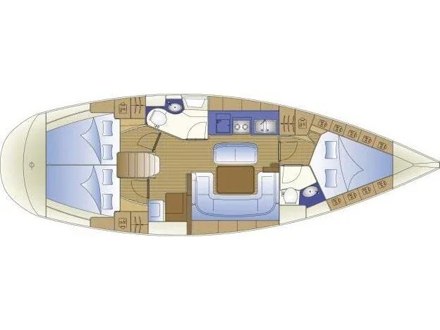 Yacht BAVARIA 42 Cruiser - Toisjo