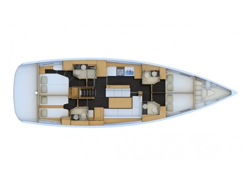 Yacht JEANNEAU 54 - Scorpius - Foto 1