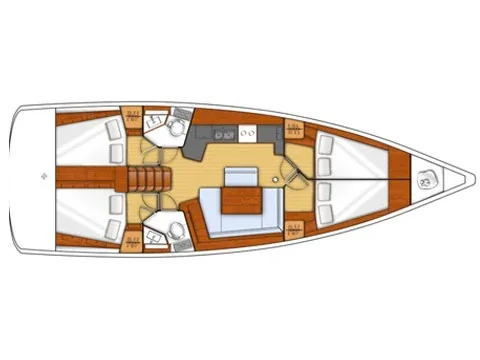 Yacht BENETEAU Oceanis 45 - Senza Regole - Foto 1