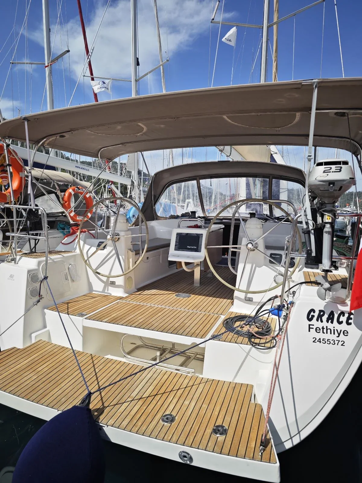 Yacht DUFOUR 450 Grand Large - Grace - Foto 15
