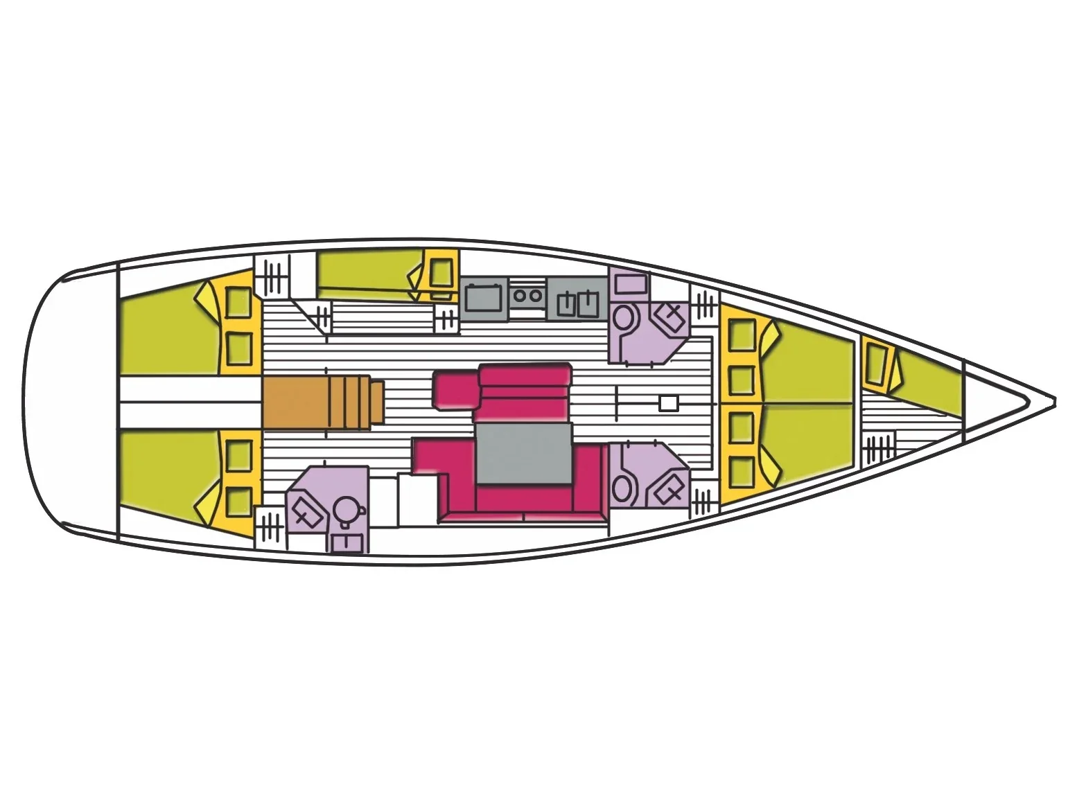 Yacht BENETEAU Oceanis 50 family - Kochab II - Foto 1