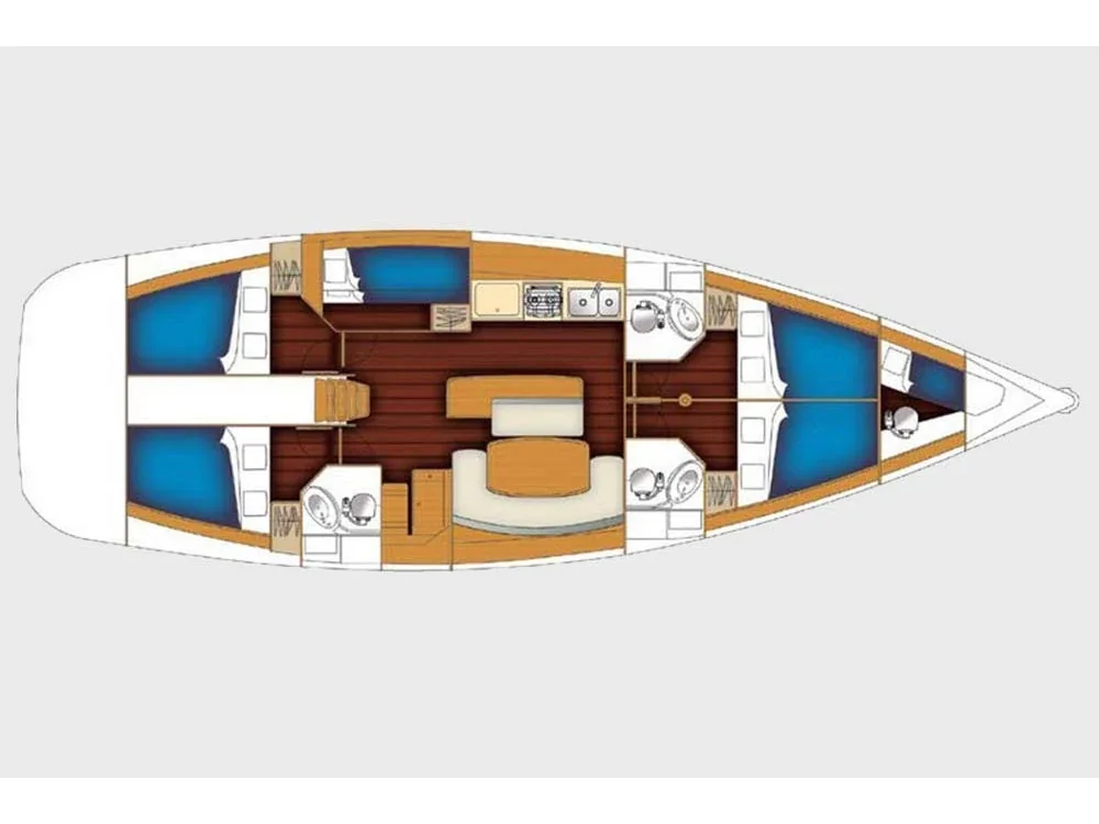 Yacht BENETEAU Cyclades 50.5 - Azzuro - Foto 1
