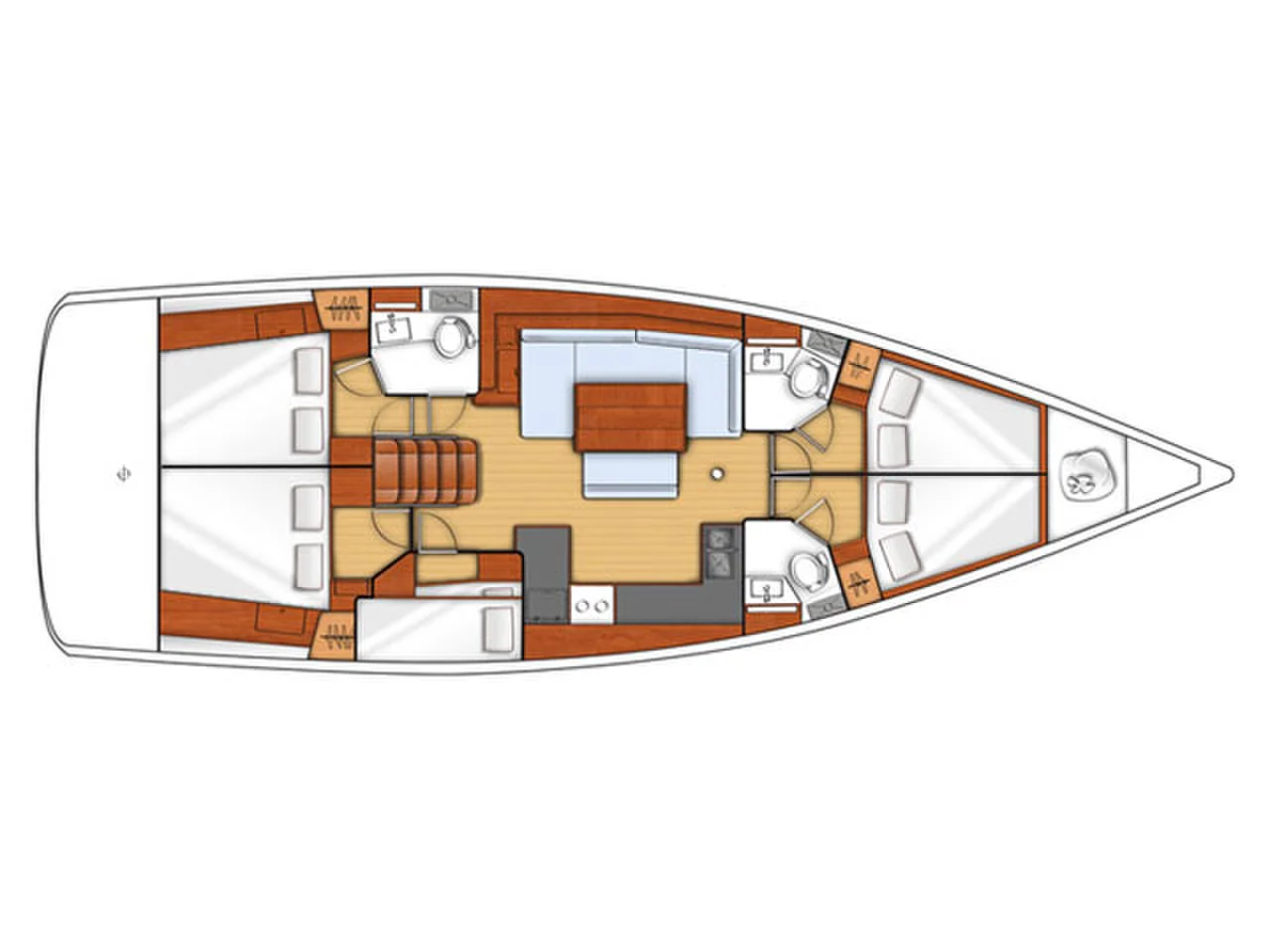 Yacht BENETEAU Oceanis 48 - Ultra Dubrovnik - Foto 1