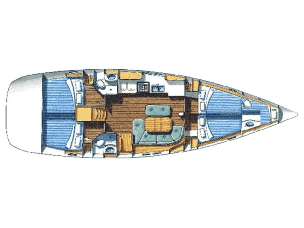 Yacht BENETEAU Oceanis 473 - Vori - Foto 1