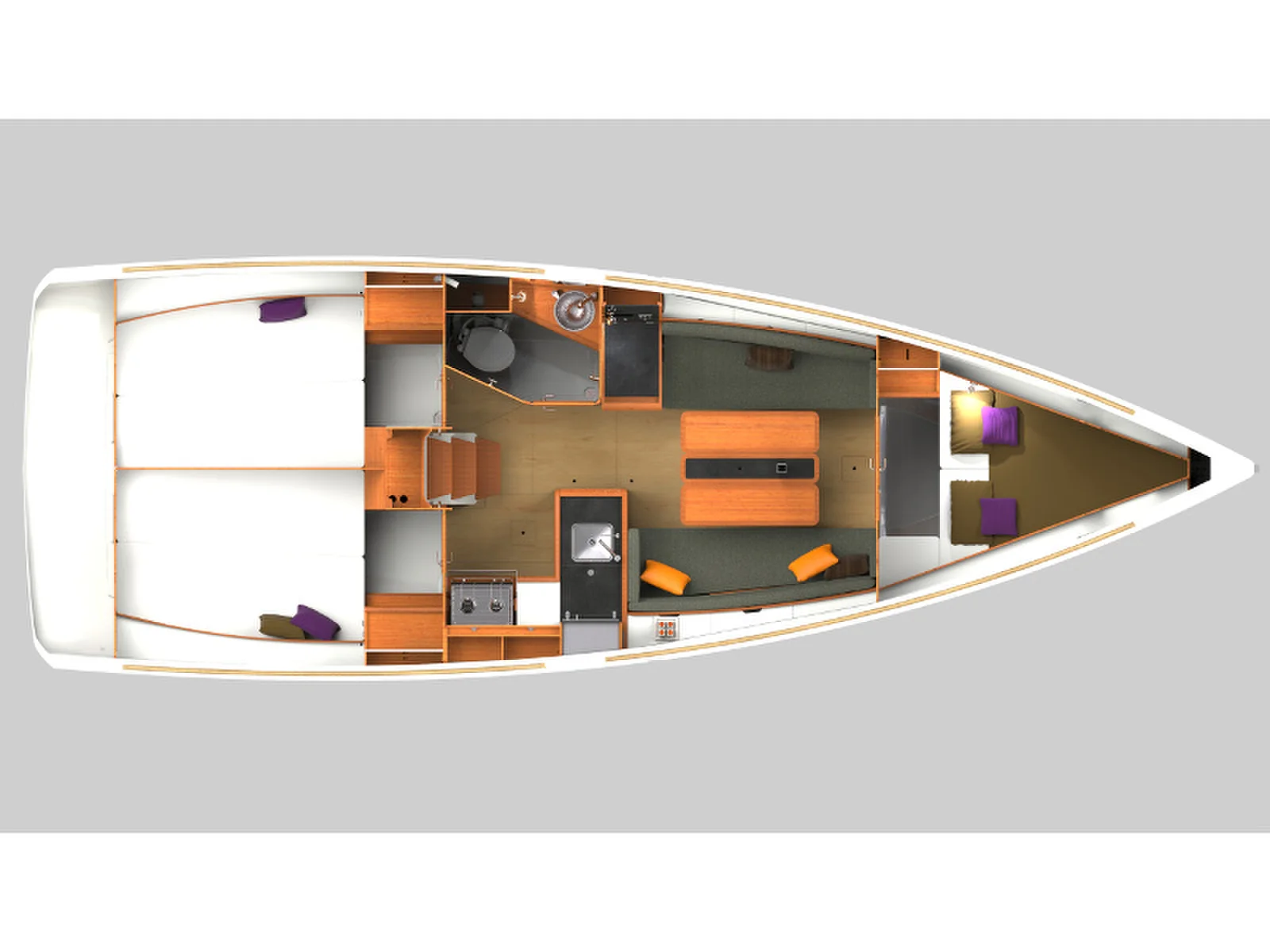 Yacht JEANNEAU Sun Odyssey 349 - Siberia - Foto 7