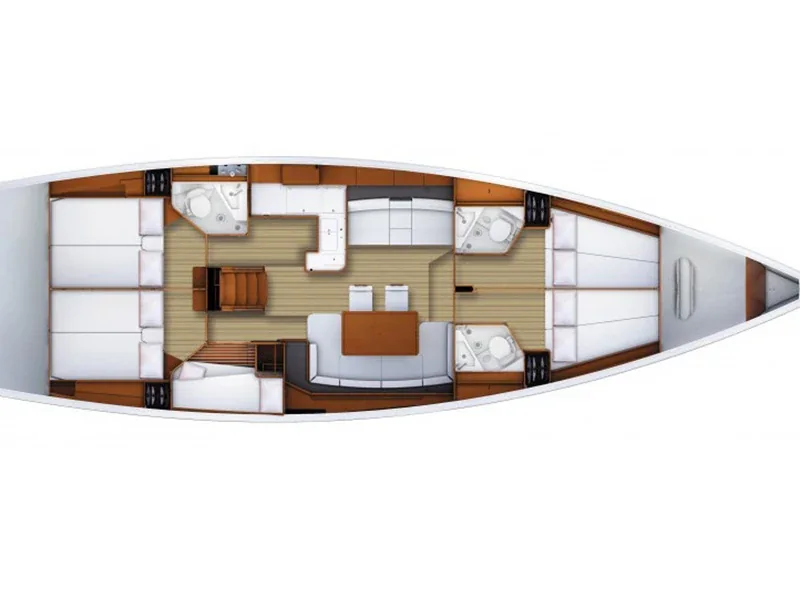 Yacht JEANNEAU 53 - Zeus - Foto 1
