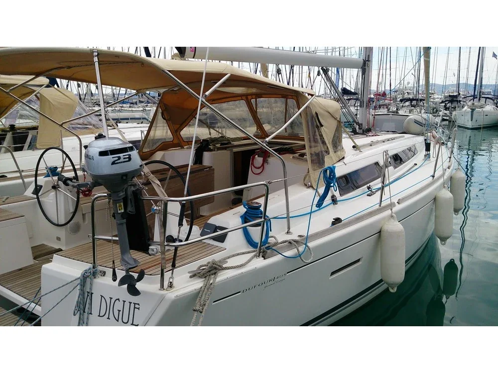 Yacht DUFOUR 405 Grand Large - La Digue - Foto 1