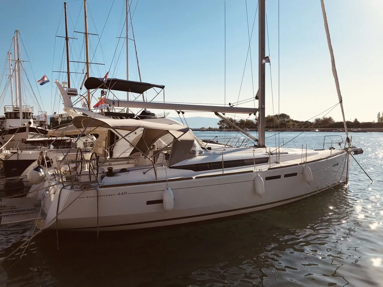 Yacht JEANNEAU Sun Odyssey 449 - Winx - Foto 1