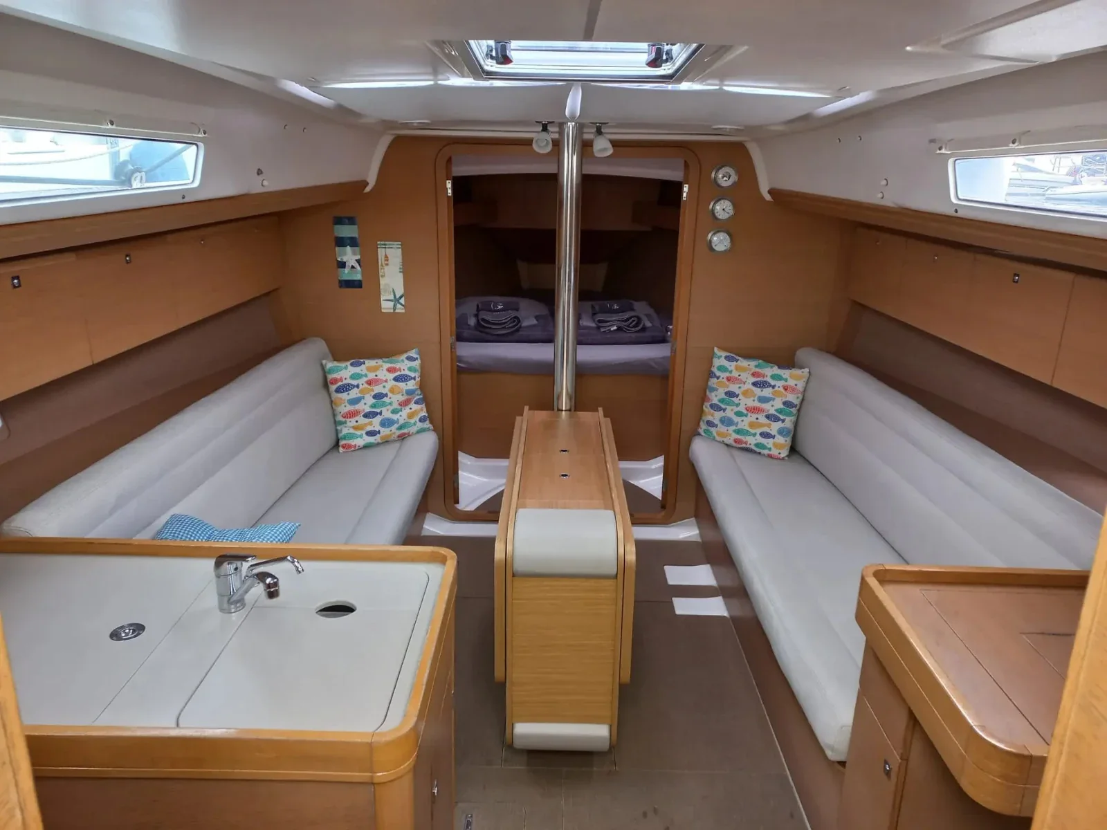 Yacht DUFOUR 350 Grand Large - White Pearl - Foto 1