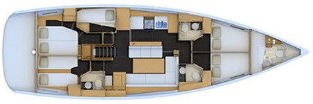 Yacht JEANNEAU - 54 "Mary-Lu"