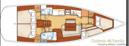 Yacht BENETEAU - Oceanis 46 "Sifnos 46.1"