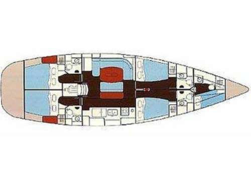 Yacht BENETEAU - 50 "White Lady"