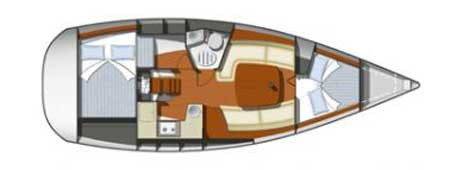Yacht JEANNEAU - Sun Odyssey 32i "Elif"