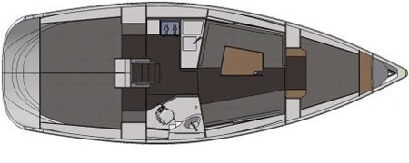 Yacht ELAN - 354 Impression "Orange AS"