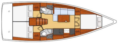 Yacht BENETEAU - Oceanis 38.1 "Bellona"