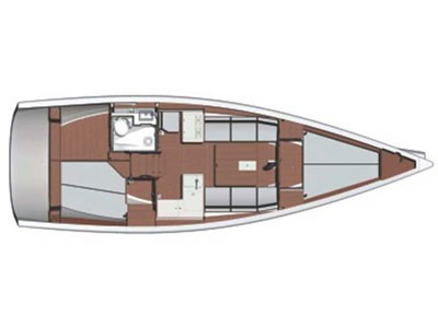 Yacht DUFOUR - 360 Grand Large "Pina Colada"