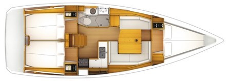Yacht JEANNEAU - Sun Odyssey 389 "Zappa"