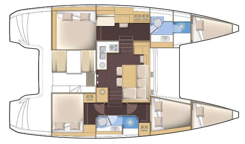 Yacht LAGOON - 40 Motoryacht "Family"