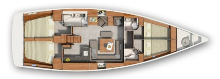 Yacht HANSE - 455 "Tine"