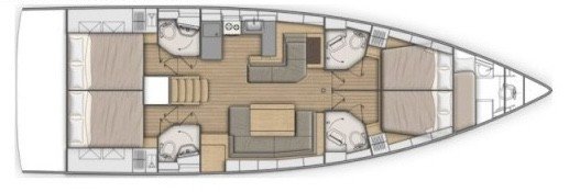 Yacht BENETEAU - Oceanis 51.1 "Pisces"