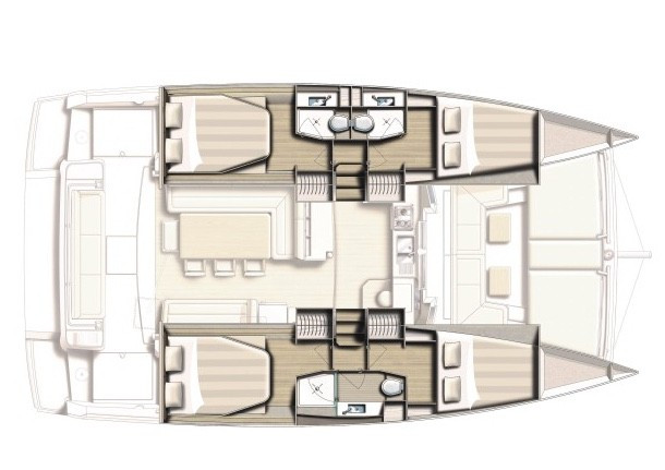 Yacht CATANA - Bali 4.1 "Testa"