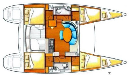 Yacht LAGOON - 380 "Eos"