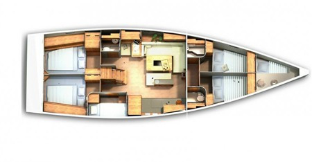 Yacht HANSE - 505 "Skyline"