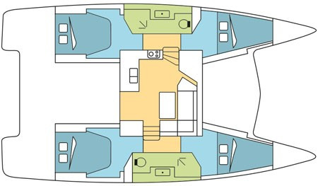 FOUNTAINE PAJOT - Lucia 40 Kinara