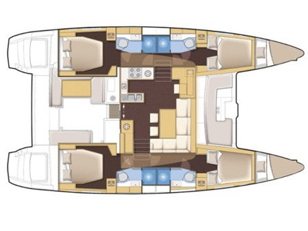 Yacht LAGOON - 450 F "Dreamelli"