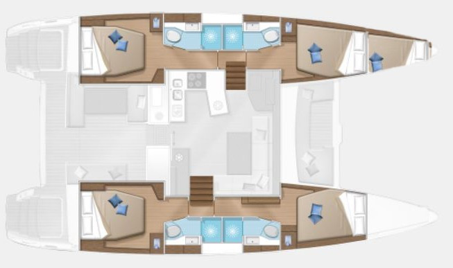 Yacht LAGOON - 450 F "Sunce"