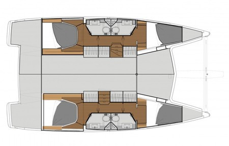Yacht FOUNTAINE PAJOT - Lucia 40 "Valeriia"