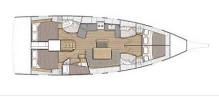 Yacht BENETEAU - Oceanis 46.1 "Mila 8"