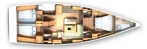 Yacht HANSE - 505 "Blue Bonnet af Lovnas"