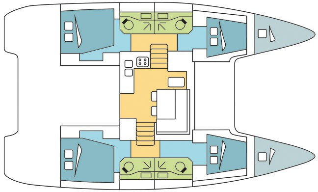 Yacht LAGOON - 40 "Santai"