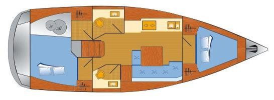 Yacht DUFOUR - 382 Grand Large "Lia"